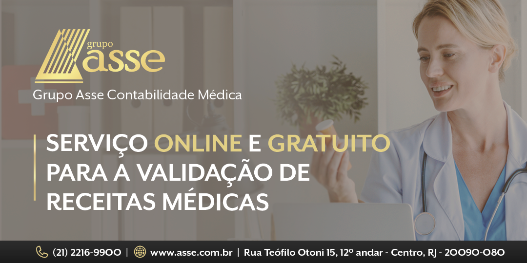 Servi O Online E Gratuito Para A Valida O De Receitas M Dicas Grupo Asse